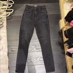 Agolde High Rise Black Women's Jeans